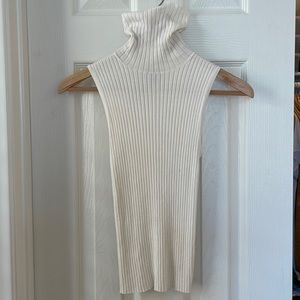 COPY - Ribbed Strechy Turtleneck Tank - Express size XS